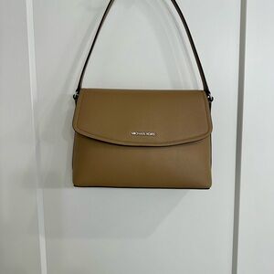 Michael Kors Tan Leather Shoulder Bag